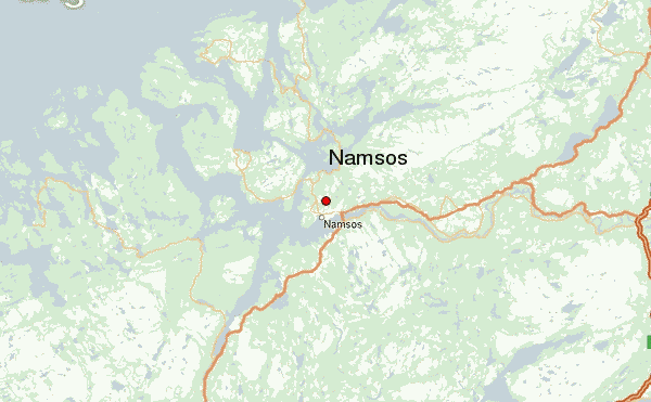 Namsos road map